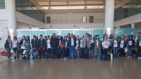 İlçe Milli Eğitim Müdürmüz Abdullah AKIN, gezi dönüşü öğrencilerimizi hava alanında karşıladı.