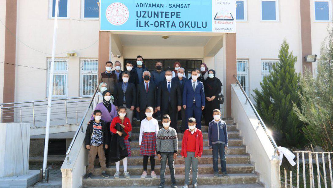 İl Milli Eğitim Müdürümüz Sayın Ahmet Alagöz İlçemizde Yüz Yüze Eğitime Başlayan Köy Okullarını Ziyaret Etti.